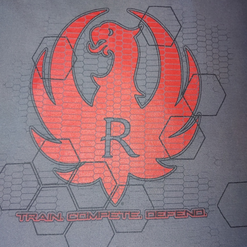 RUGER T-shirt Short Sleeve 100% Cotton XL